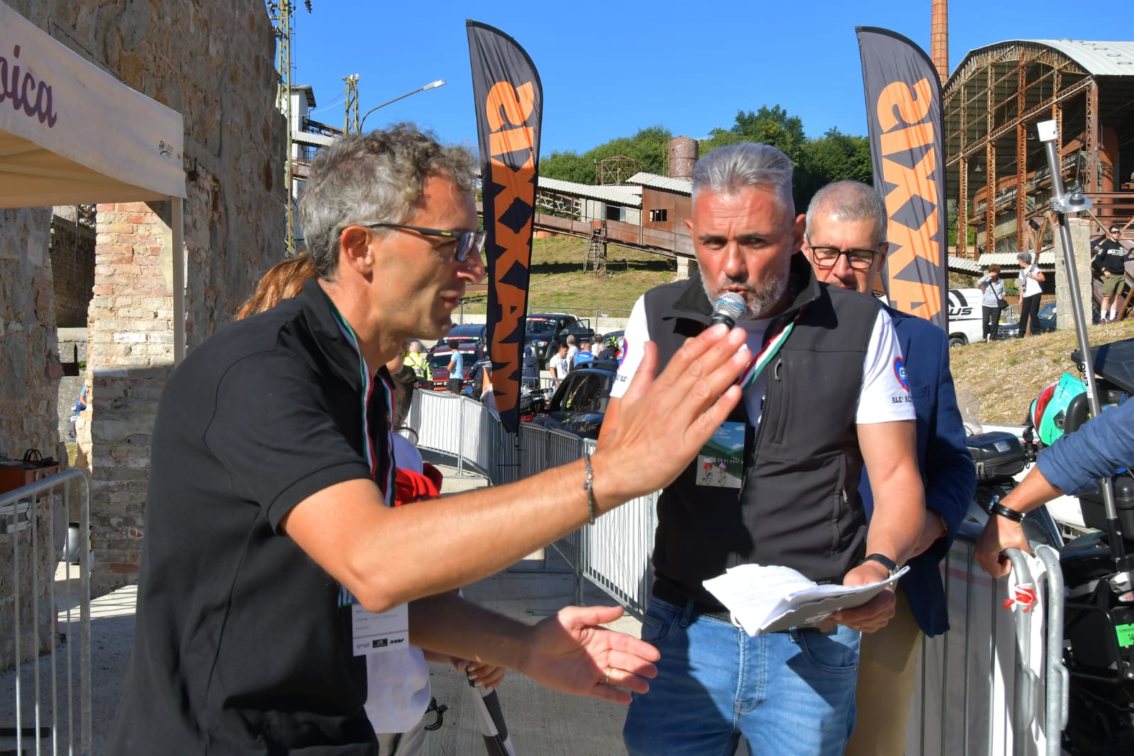 Il Vice Presidente Luca Ventresca e lo Speaker Daniel Guidi foto di Biagini Rino